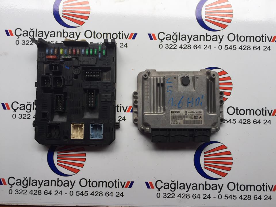 Citroen Yen'i C5 1.6 hdi comfort motor beyni ve bsi 